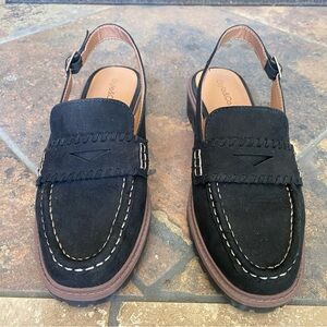 Style & Co. Black Slingback Loafers